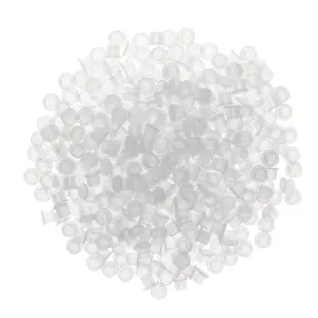 S/M/L transparentná biela Plast Atramentové Poháre Čiapky Pigment Držiteľ Dodávky