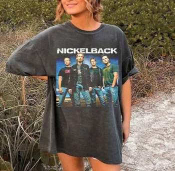 Nickelback Vintage Grafické Tričko, Music Tour Tričko