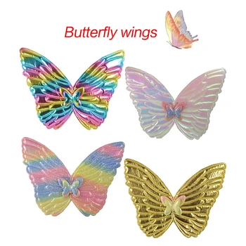 Ľahký Samoopaľovacie Handričkou Víla Elf Krídla 2024 Halloween Motýlích Krídel Dovolenku Strany DIY Deti Strany Cosplay Prop Príslušenstvo