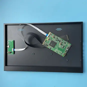 univerzálny 4K LCD Radič dosky Mini HDMI Kompatibilné s EDP typ-C držiak pre LED obrazovky Panel + Kovové zliatiny prípade zadný kryt plášťa