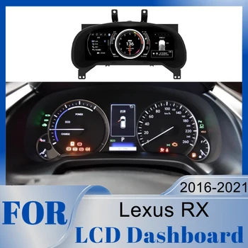 Auto LCD Digitálny Panel Pre Lexus LX570 2007 2008 2009 2010 2011-2017 Ladenie Virtuálny Kokpit Rýchlomer združenom