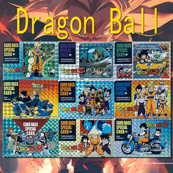 Anime Dragon Ball Son Goku Syn Gohan Bejita Yonsei Master Roshi DIY domáce kockovaná kartičky Herné Kolekcia Narodeninám