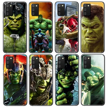 Hulk Marvel Avengers obal Pre Samsung Galaxy A52S A72 A71 A51 A52 A12 A32 A21S A73 A13 A53 4G 5G Mäkké Čierny Kryt Telefónu