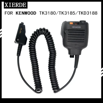 XIERDE Pre Kenwood TK-280 TK-480 TK-490 TK-2140 TK3188 TK-3140 TK-2180 TK5210 TK5310 5410 Rádio Strane Micphone Ramenný Micphone