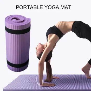 Yoga Mat Non Slip, Eco Friendly Fitness Cvičenie Mat s Remienok,Pro Jóga Podložky pre Ženy,Cvičenie Podušky pre Domáce, Pilates