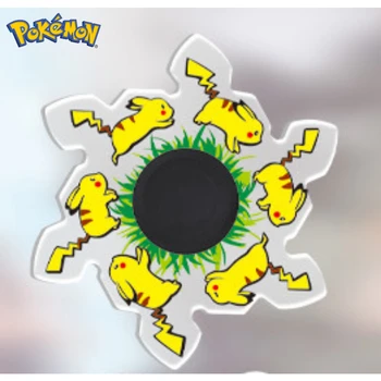 Pokémon Pikachu Idget Spinner Proti Stresu Zmyslové Hračky Animácie Dynamické Stlmiť Spinning Top Hračky pre Deti, Dospelých