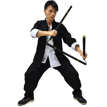 Klasické Čínske Tang Vyhovovali Bavlna Čierna Modrá Kung Fu Vyhovuje Bruce Lee Oblečenie Wing Chun Taiji Tai Chi Oblečenie Set Kostým pre Mužov