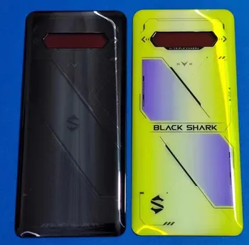 Pôvodný Pre Blackshark 5rs Kryt Batérie Späť Sklenený Panel Zadné Dvierka pre Prípad Pre Black Shark 5 RS Zadný Kryt S Nálepky, Lepiace