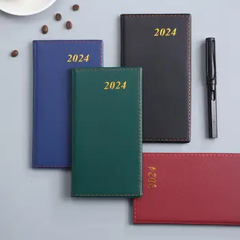 2024 Mini Prenosné Program Kniha A6 Diár Týždenný Plánovač 365 Kalendárnych Dní Denník Office Školy Zoznam Robiť Notebooky Suppli Na Č S0N2