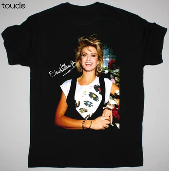 Olivia Newton-John Podpis T-Shirt Bavlna Tee Xs-5Xl Vlastný Darček Krátky Rukáv Funny T-Shirts Tvorivé Vtipné Tričko