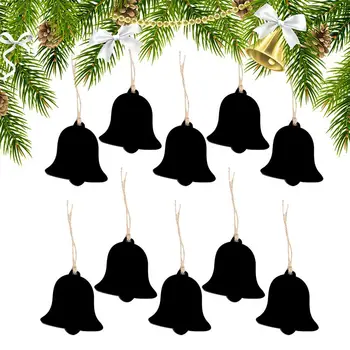 Vianočné Tabule Závesy 10pcs Drevené Tabule Prihlásiť Vianočný Strom Ornament Statku Miniatúrne Známky Multifunkčné
