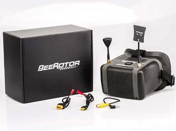 BeeRotor 2. generácie FPV video okuliare DVR verzia hlava-montáž 5.8 g 40-kanál snímka prenos stroj