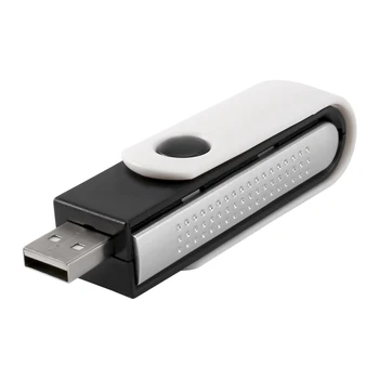 USB iónov Kyslíka Bar Osviežovač Vzduchu, Čistička ionizátor Pre Notebook Čierna+Biela