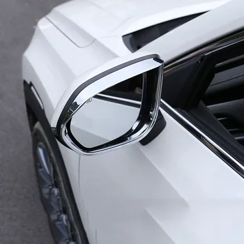 ABS Chrome Spätné Zrkadlo Dažďový Obočie Slnečnú Clonu CoverTrim Auto Produkty Prerobit Príslušenstvo Pre Changan CS35 PLUS 2018-2021