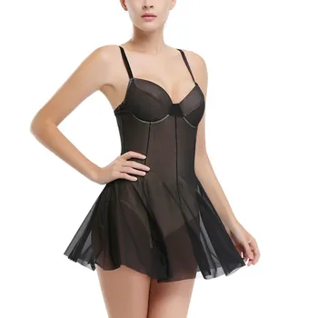 Ženy Telo Shaperwear Plus Veľkosť pre Dospelých bez Rukávov Vysoko-elastický Balet Tanec jednodielne Šaty, Sexy Čierna Oka Trikot M30380
