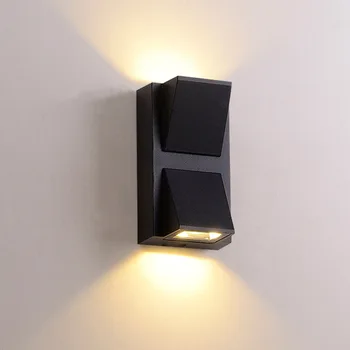 Moderné Interiérové LED Nástenné Svietidlo Vonkajšie Vodeodolné IP65 Nástenné svietidlo Balkónom, Chodby, Verandy Lampy Nádvorie Krajiny Osvetlenie