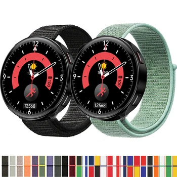 22 mm Nylon Slučky Popruh pre Samsung Galaxy Sledovať 4 6 Klasické Smartwatch Replacment Náramok Sport Watchband Correa pre Sledovať Pro 5