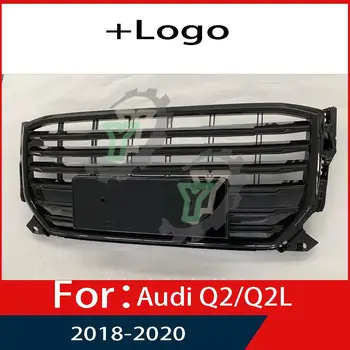 Pre Audi Q2/Q2L 2018 2019 2020 Auto Predný Nárazník Mriežka Strede Panelu, Tvarovanie Hornej časti Grilu (Úprava Pre SQ2 štýl)