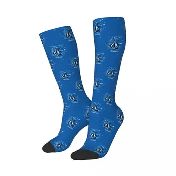 Vlastné Ženy Volcoms Symbol Pančuchy 3D Tlač Kolená Vysoké Trubice Ponožky