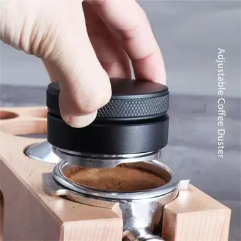 Espresso 51mm/53 mm/58mm Kávy Distribútor Leveler Nástroj Macaron Kávy Tamper s Tromi Šikmé Svahy Distribučný Nástroj