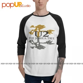 Top Joshua Tree U2 Rock 3/4 Rukáv T-shirt Klasická Horúca Ponuky Raglan Tee Tričko
