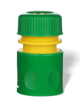 Plastové Zelené Plus Žltá Pass-through Rýchla Spojka 4 Body vodovodné Potrubia Bradavky Vodné Pištole Konektor