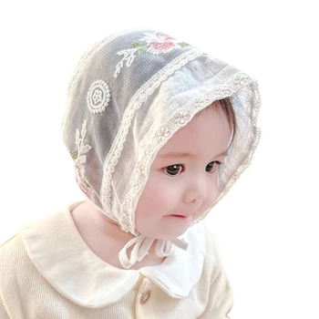 Dieťa Kapoty Klobúk Sunproof Čiapočku Spp Vintage pokrývku hlavy 3-18 M Dojčenská Dievča Príslušenstvo Drop Shipping