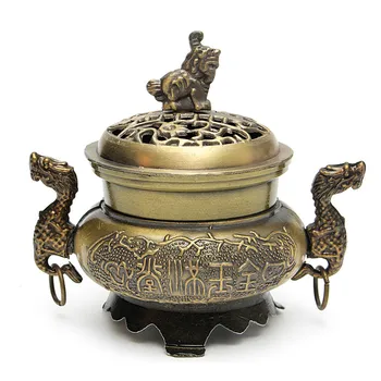 1pc Vintage Dizajn Tibetský Štýl Mini Zliatiny Bronzu Kadidlo Horák Lopatku Metal Craft Domova Budhistické Obývacia Izba Dodávky