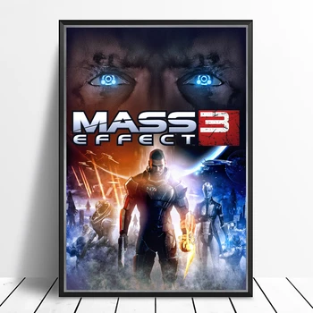 Mass Effect 3 Videohry Plátno Plagát Domov Nástenné Maľby Dekorácie (Bez Rámu)