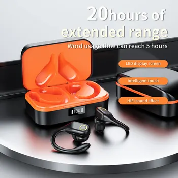 Šumu in-ear Bluetooth športové slúchadlá s bezdrôtovým veľkú kapacitu a dlhá výdrž