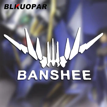 BLKUOPAR Gundam Banshee Jednorožec Auto Samolepky Vinyl Osobnosti Odtlačkový Nepremokavé čelné Sklo Chladnička Grafika Auto Príslušenstvo