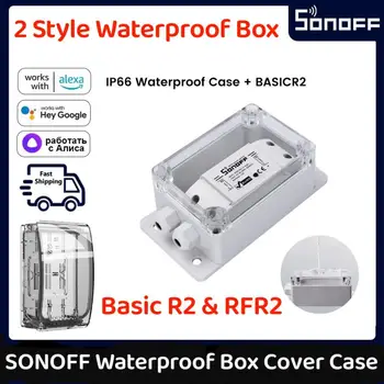 SONOFF Vodotesný Kryt Box IP66 Prípade Spojovacej skrinke Compatied S Sonoff Základné/RF/Pow/Dual/TH10/TH16 Smart Home WiFi Prepínač