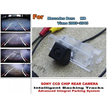 Pre Mercedes Benz MB Viano Inteligentné Parkovanie Kamera / s Skladby Modul Zadný Fotoaparát CCD, Nočné Videnie