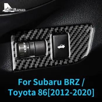 Nálepka na Subaru BRZ Toyota 86 2012 2013 2014 2015 2016 2017 2018 2019 2020 LHD RHD Kufri Tlačidlo Uhlíkových Vlákien Príslušenstvo