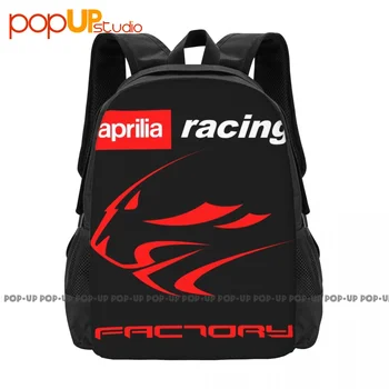 Aprilia Factory Racing Logo Batoh, Veľká Kapacita Tlače Softback Športový Štýl Oblečenie, Batohy