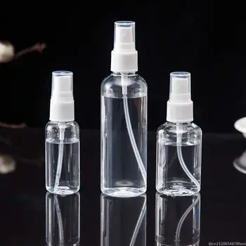 Salón Transparentné Dávkovanie sprej Parfum Fľašu Plastových Fľašiach Spreji Rozprašovač Kozmetické Postrekovač
