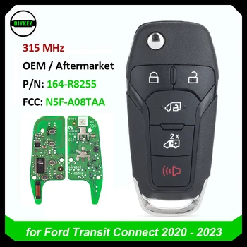 DIYKEY OEM Dosku 164-R8255 , N5F-A08TAA Diaľkové Tlačidlo 5 Tlačidlo 315MHz ID49 Čip Fob pre Ford Transit Connect 2020 2021 2022 2023