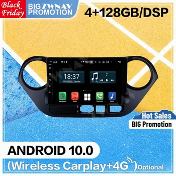 128G Carplay Android10 obrazovke Multimediálne DVD Prehrávač Hyundai I10 2018 2019 LHD auta GPS Navi Auto Audio Rádio Stereo Hlava jednotky