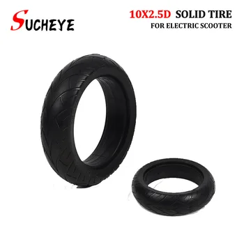 10X2.5D elektrický skúter pneumatiky 10 inch gumy pevné šok absorpcie zhustne 