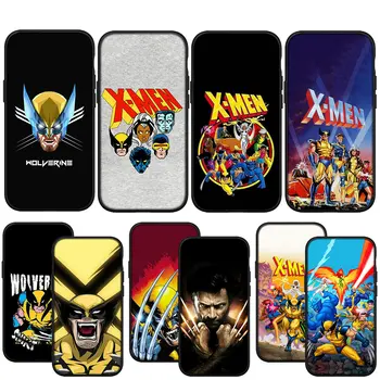 Marvel X Muži Xmen Superhrdina Wolverine Kryt Telefónu Puzdro pre Apple iPhone 15 14 13 12 11 Pro XS Max XR 6s Plus + SE 15+ Prípade