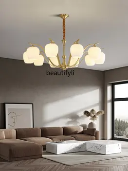 Všetky Medi Obývacia Izba Luster Svetlo Luxusné Jedáleň-Izba Lampa Elegantná Americká Jednoduché Izba Spálňa Lampy