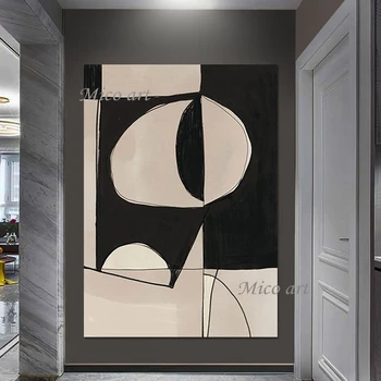 Nápad Štýle Moderného Európskeho Umenia obrazov na Stenu Pre Obývacia Izba Frameless Abstraktné Kresby, 3d olejomaľba Na Plátne