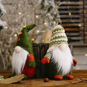 Dodávky Stola Figúrky, Vianočné Ozdoby Strana Navrhne Vianočné Ozdoby Gnome Bábika Anonymný Bábika Vianočné Dekorácie